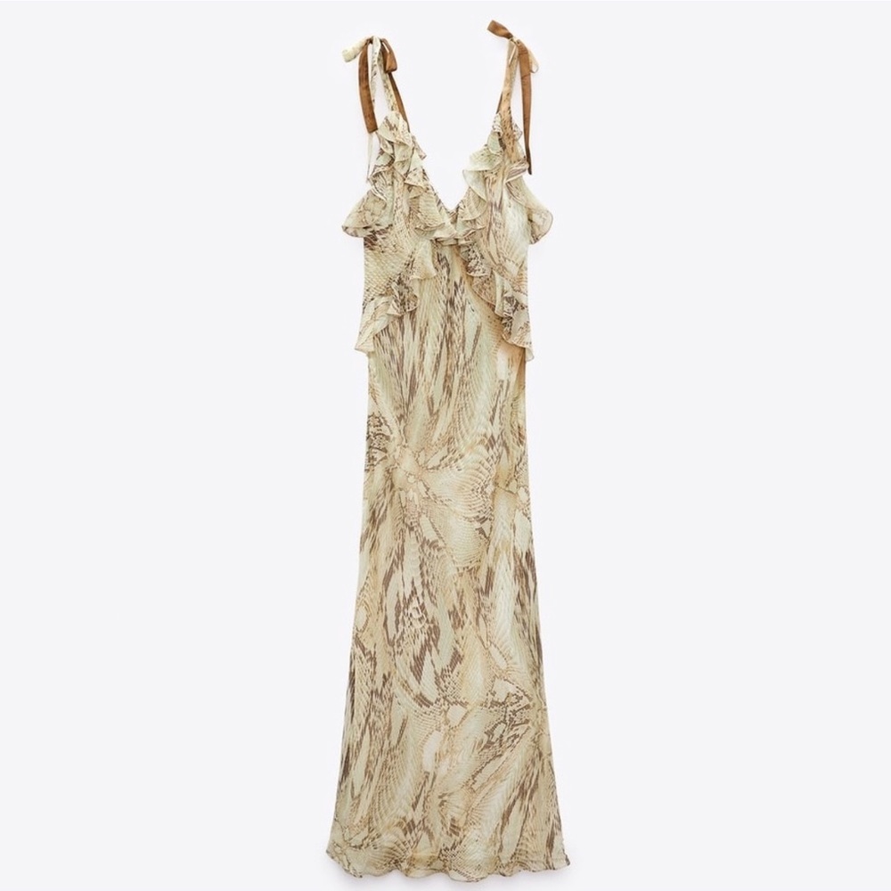 Zara Animal Print Dress